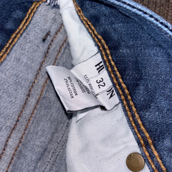 Hudson Jeans Women's Classic Blue Straight Leg - Picture 4 of 6